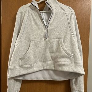 Gray Lululemon Scuba Hoodie